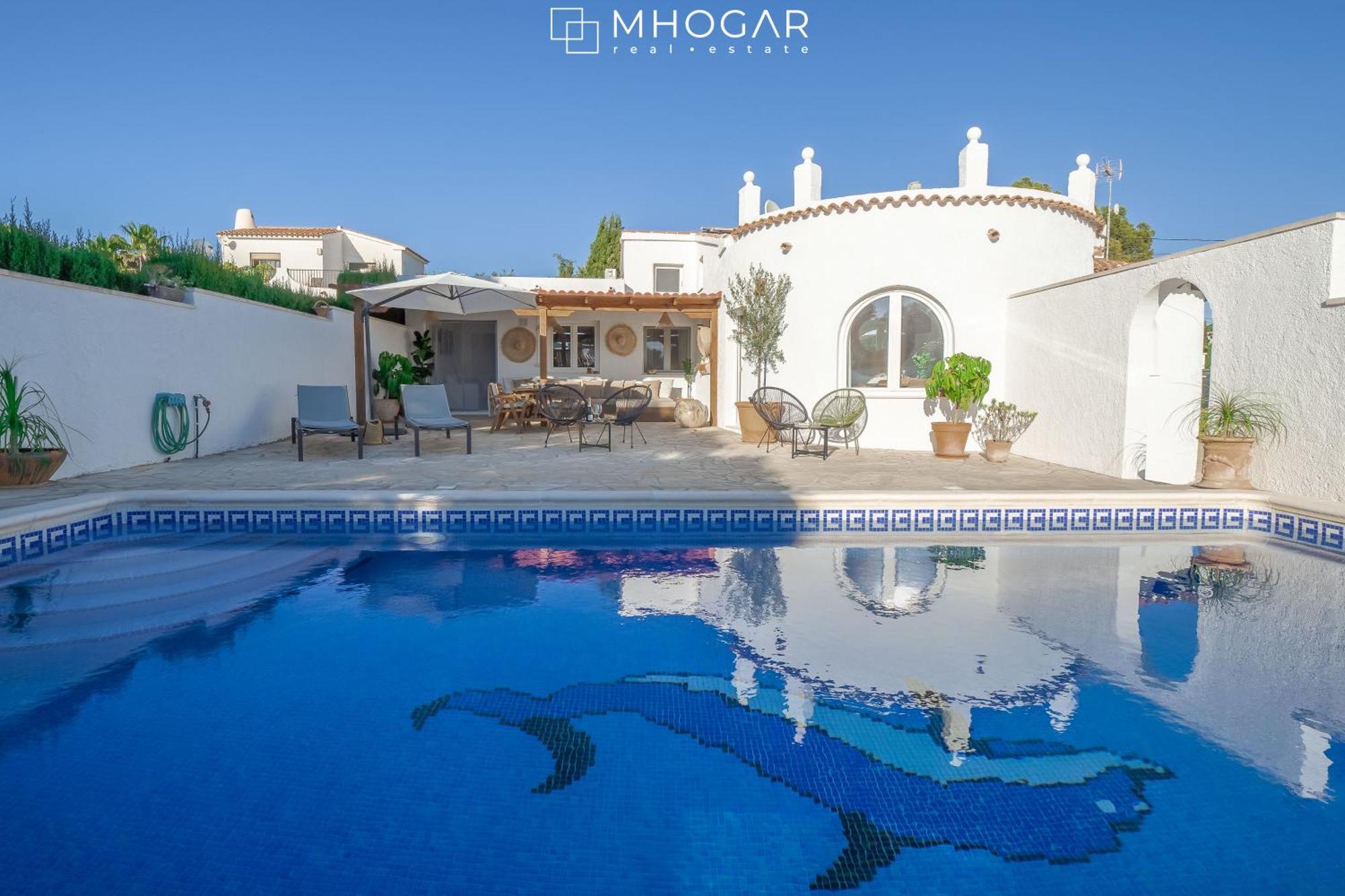 Вилла Casa La Motuca - Calpe Costa Blanca Экстерьер фото