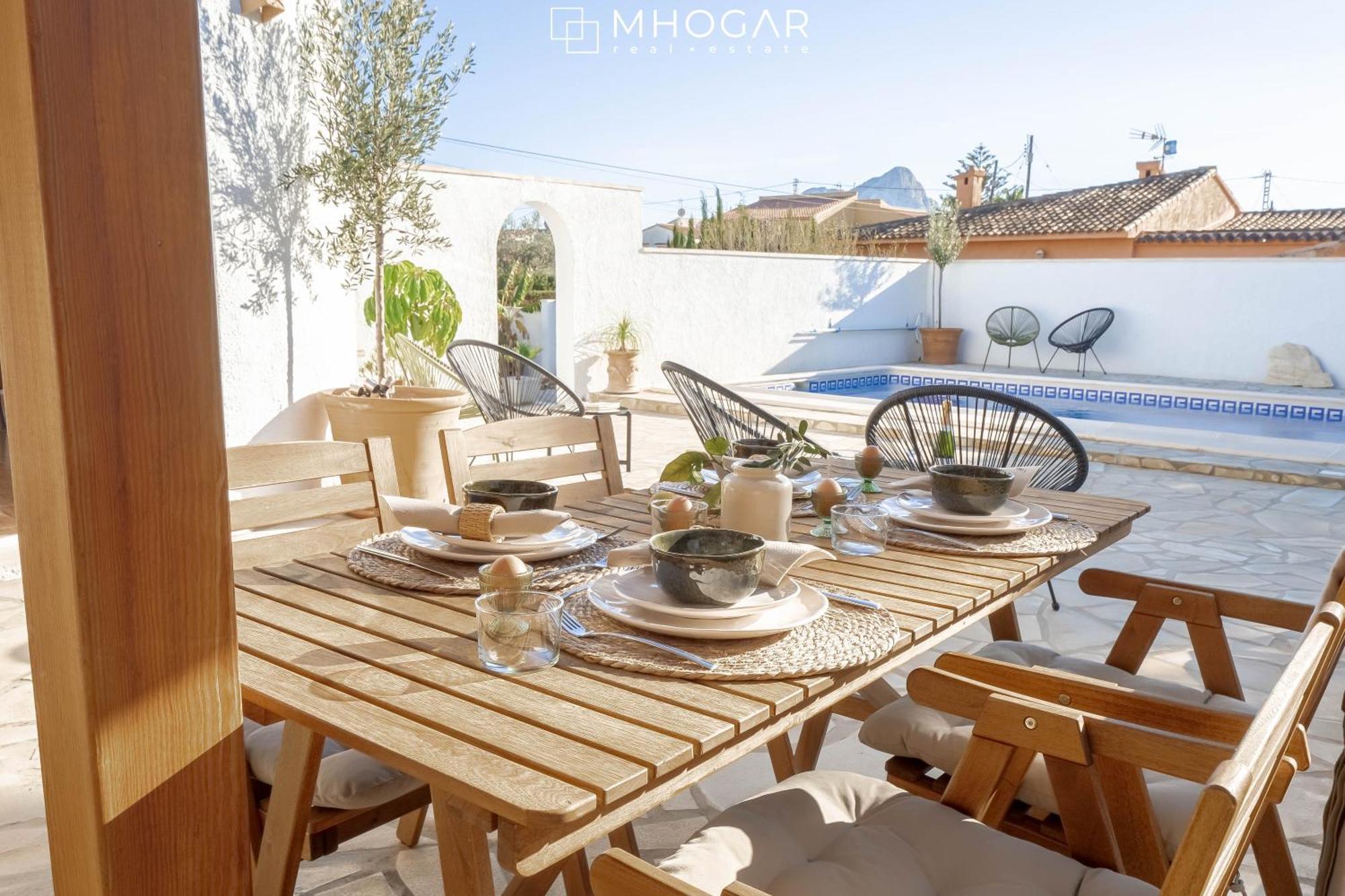 Вилла Casa La Motuca - Calpe Costa Blanca Экстерьер фото
